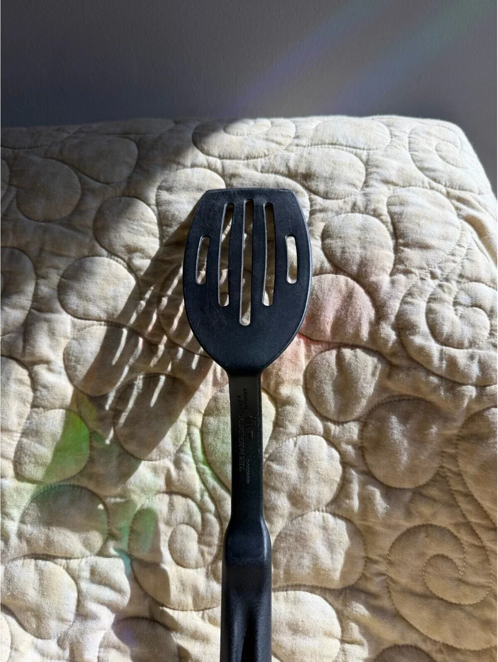 Pampered Chef Black 13 inch Slotted Spatula Turner
